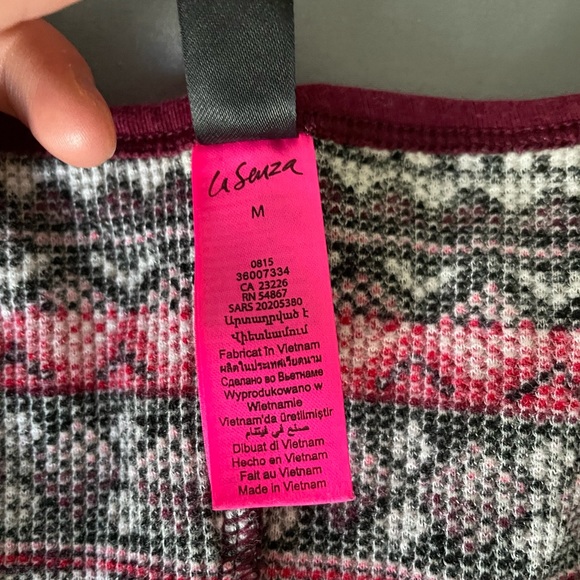 LaSenza Christmas Themed Pajama Romper - Picture 2 of 2